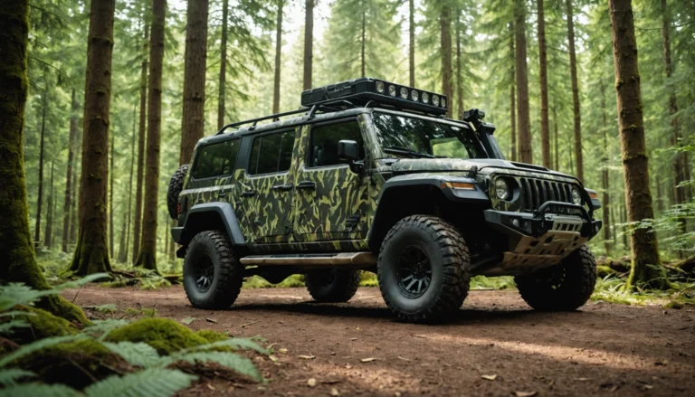 Camouflage Folie Auto